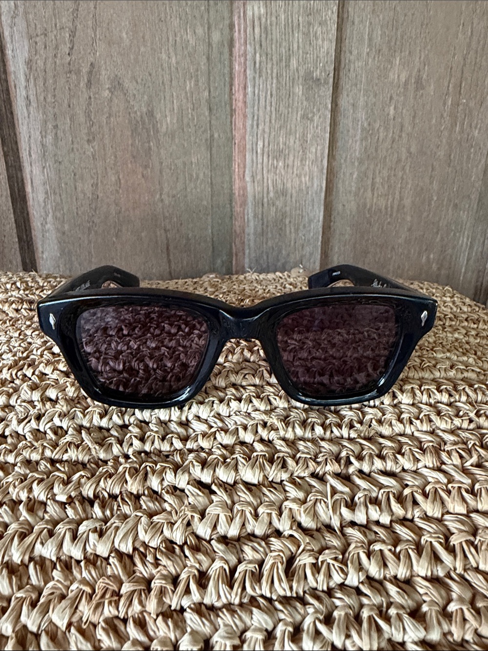 Jacques Marie Jane Sonata 30 335/450 Black Square Sunglasses